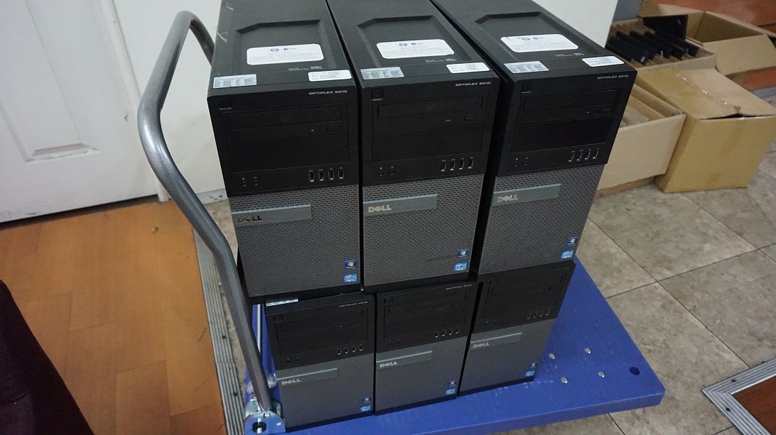 济南回收大量二手显示器，电脑配件，大批库存积压电脑